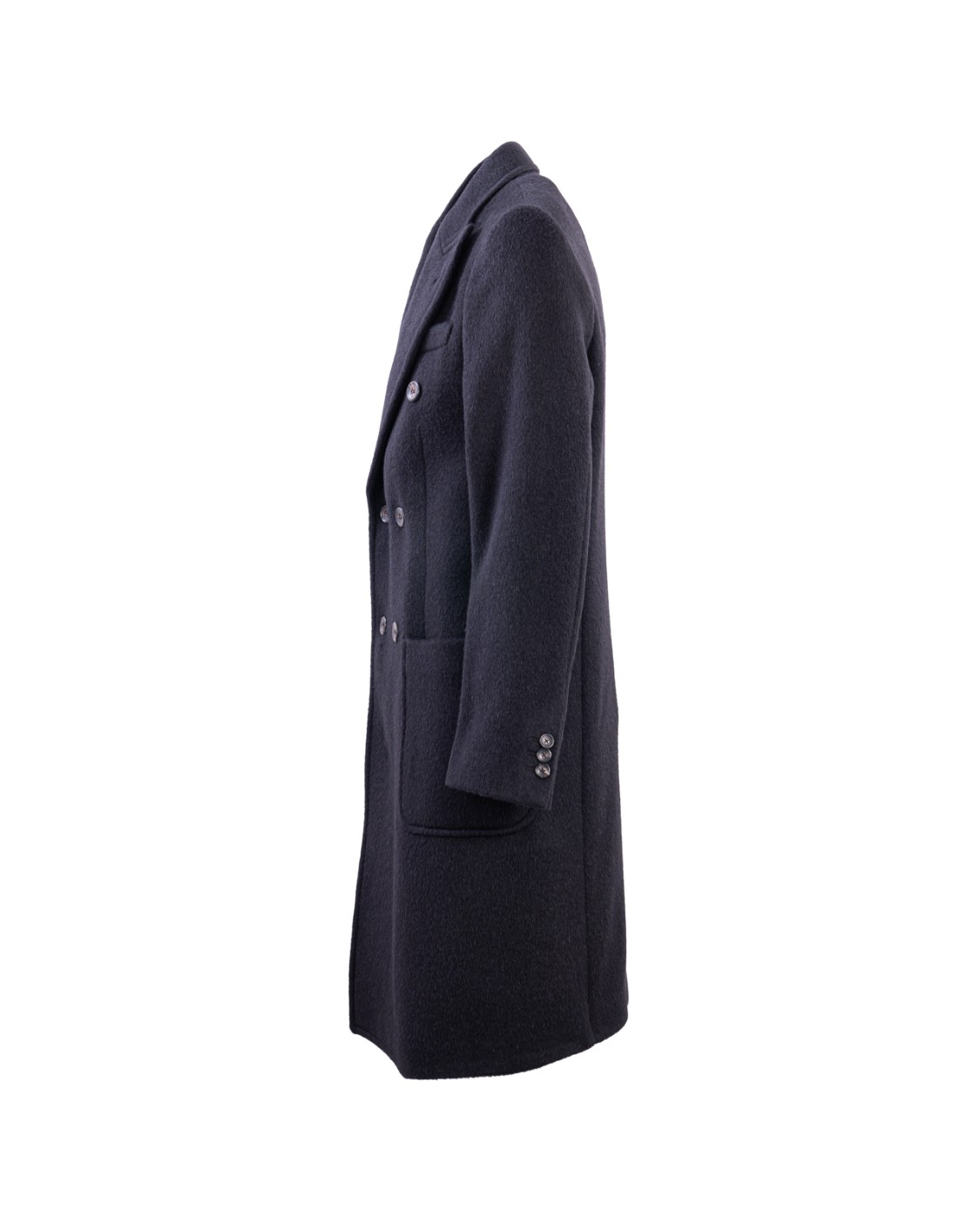 shop EMPORIO ARMANI  Cappotto: Emporio Armani cappotto lungo doppiopetto con revers a lancia. 
Doppiopetto.
Revers a lancia.
Maniche lunghe.
Chiusura con bottoni sul fronte.
Taschino a filetto sul fronte.
Due tasche con patta sul fronte.
Polsini con bottoni.
Singolo spacco sul retro.
Vestibilità regolare.
Composizione: 100% lana vergine.
Made in Romania.. EM000350 TE11926-UC001 number 5275331